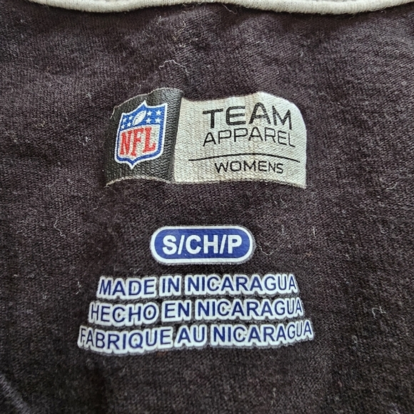 NFL team apparel carolina panthers short sleeve tee size small - Picture 3 of 8